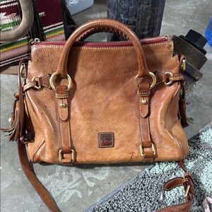 Brown Leather Handbag